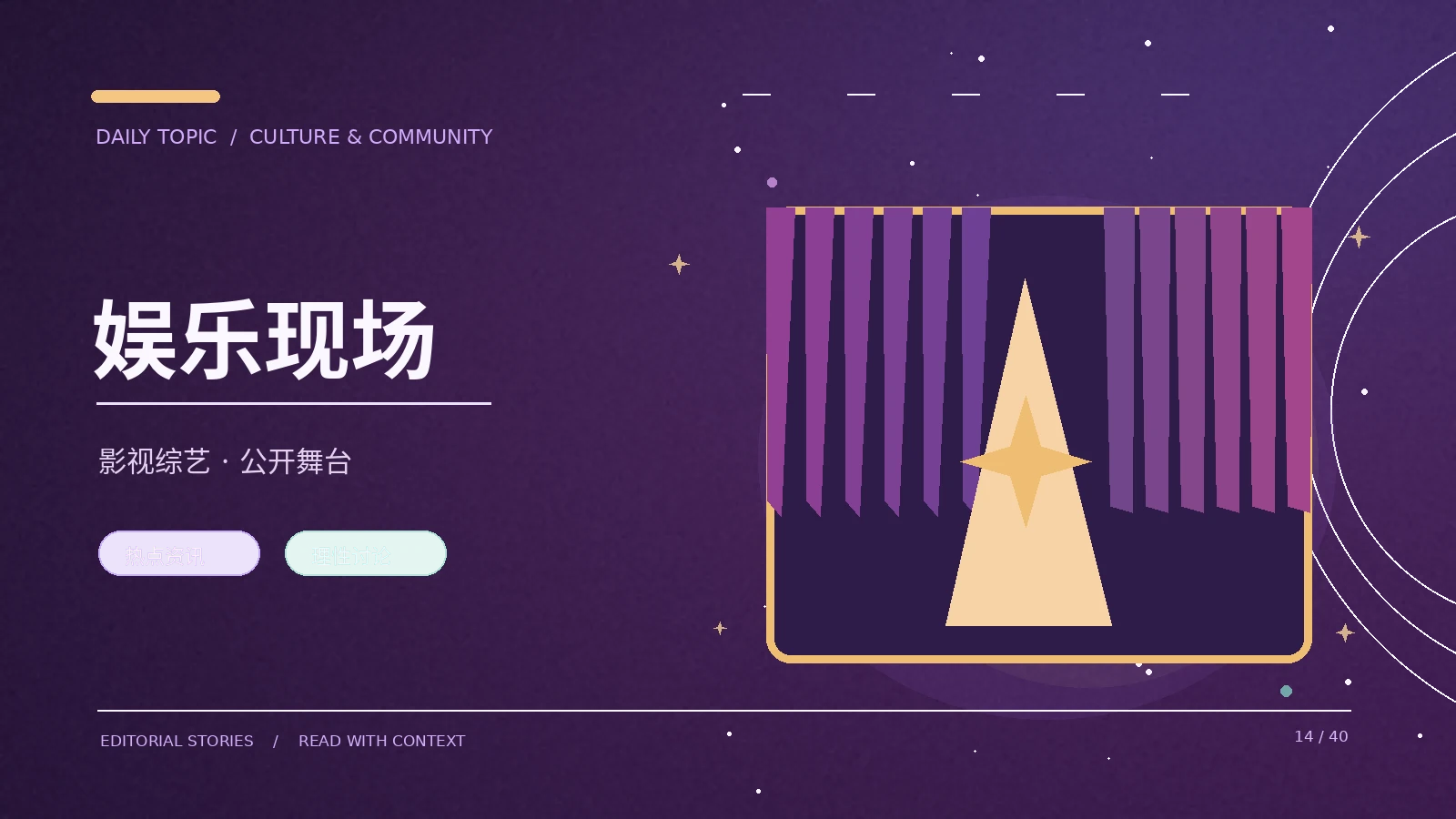 如何阅读公开演出与舞台资讯